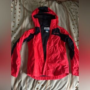 Girls Columbia windbreaker